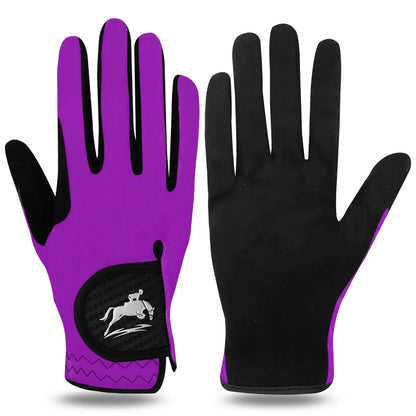 Gants d’Équitation Equisoix™ – Respirants, Ultra-Légers & Adhérence Tout Temps pour Cavalières