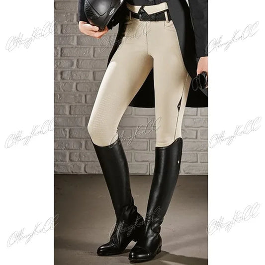 Bottes Hautes Équestres Equisoix™  Confort Moderne pour Cavalières