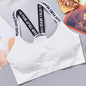 Brassière de Sport Femme - Sans Couture, Maintien Confortable, Bretelles Larges