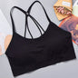 Brassière de Sport Femme - Sans Couture, Maintien Confortable, Bretelles Larges