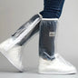 Surchaussures Imperméables Unisexes – Hautes, Antidérapantes, Résistantes et Réutilisables