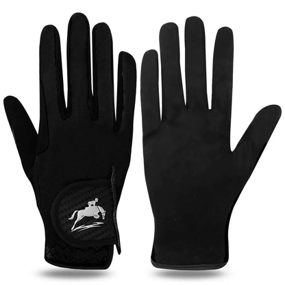 Gants d’Équitation Equisoix™ – Respirants, Ultra-Légers & Adhérence Tout Temps pour Cavalières